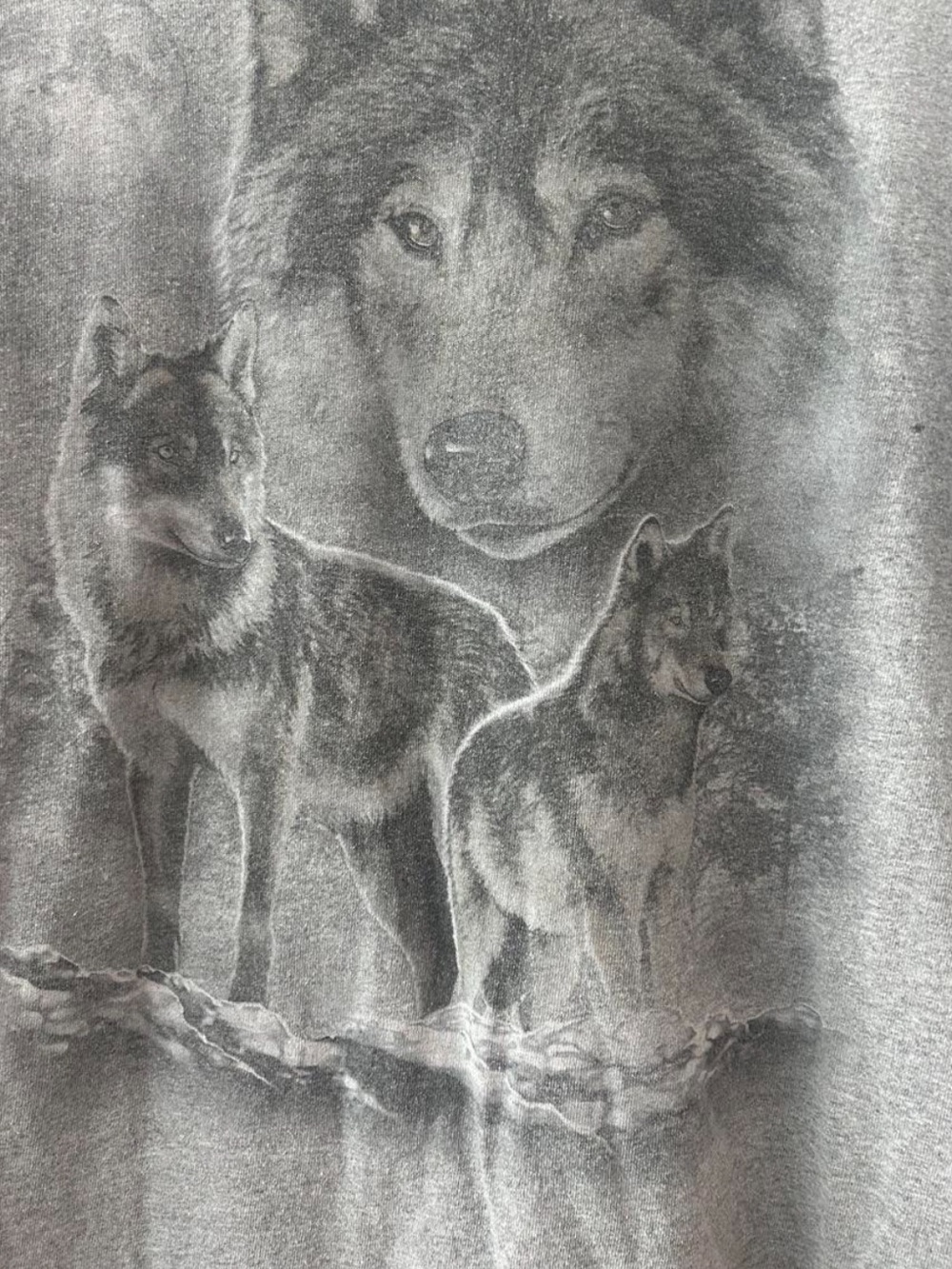 Gray Wolf Graphic Tee - Picture 2 of 5